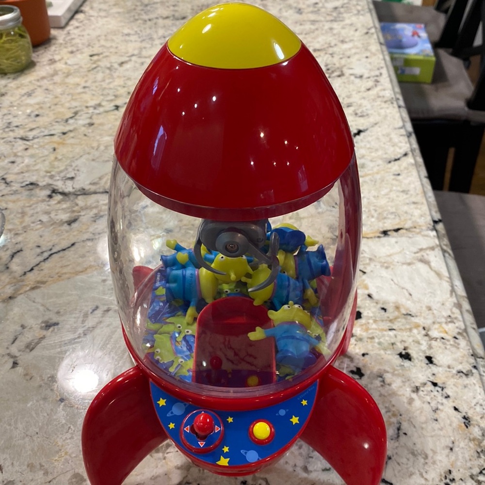Disney Parks Exclusive Pixar Toy Story Alien LGM Space Crane Claw Machine Toy